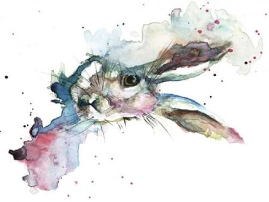 March Hare Canvas Art - Sarah Stokes (18 x 24)