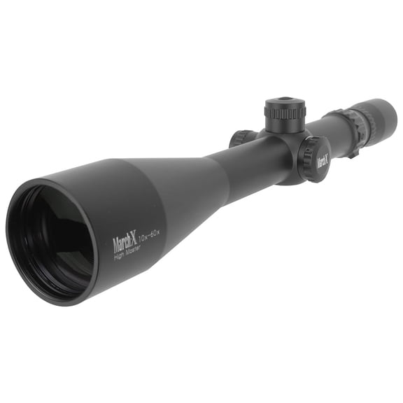 March High Master 10-60x56mm Riflescope, Di-Plex Reticle, 1/8 MOA, Super EH Lenses, 34mm Tube, Capped Turrets (D60HV56L-Di-Plex)