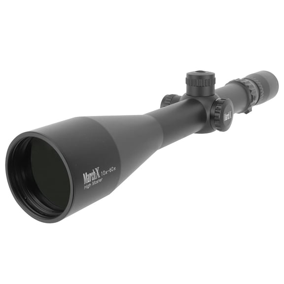 March High Master 10-60x56mm Riflescope, MTR-4 Reticle, 1/8 MOA, Super ED Lenses, 34mm Tube, Second Focal Plane (D60HV56LM-MTR-4)