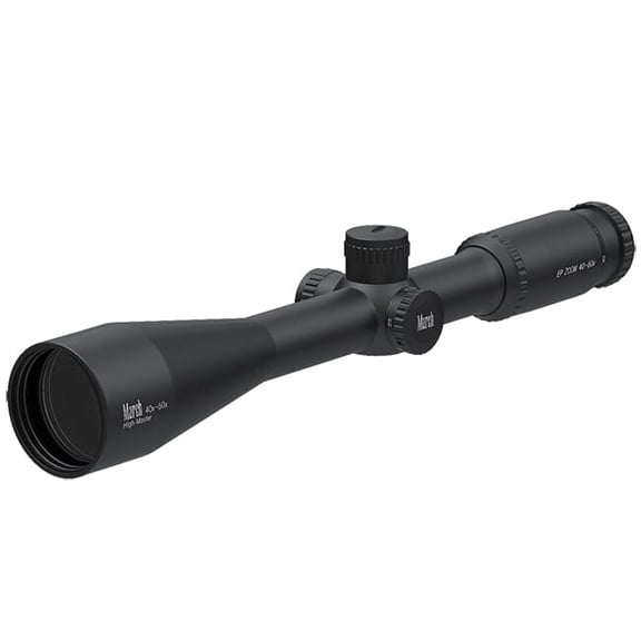 March High Master 40-60x52mm Riflescope, 1/16 Reticle, 1/8 MOA, ED & High Refractive Lenses, 30mm Tube, Capped Turrets (D60EV52)