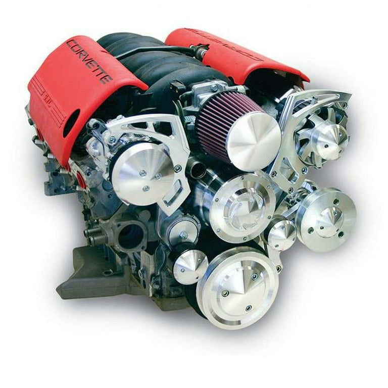 March Performance Pulley Kit LS2 & LS7 LS1 Corvette March Performance Pulley Kit LS2 & LS7 LS1 Corvette