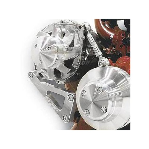 march performance 20121 lwp deluxe alternator bracket