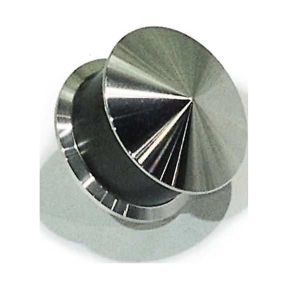 March Performance 740 Belt Idler & Tensioner Pulley Smooth with Cover, Clear Powder Coated
