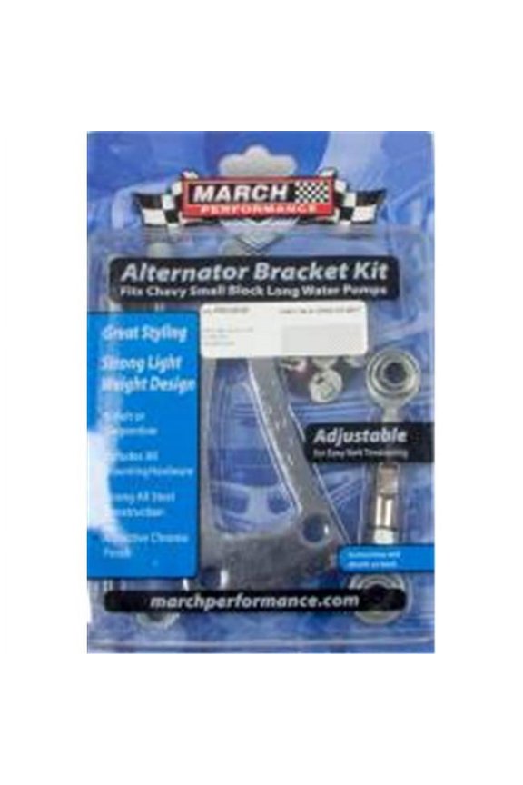 P80120-06 Alternator Bracket for Small Block Chevy - Long Water Pump
