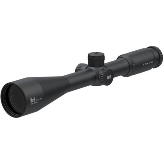 March Scopes High Master 40X-60X52Br Ep Zoom, Normal Turret Riflescope, 3/32 Moa