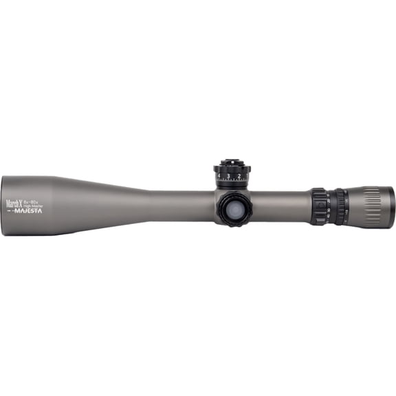 March Scopes High Master Wide Angle Majesta 8-80x56mm Rifle Scope, MOA, 34mm Tub
