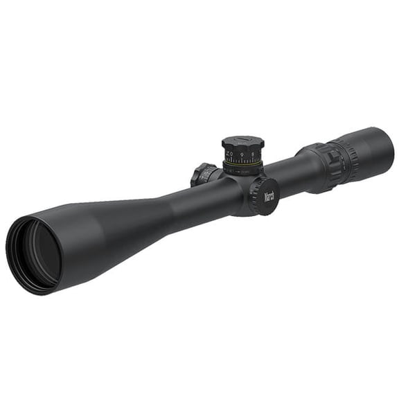 March Sporting 10-60x52 Riflescope, 1/8 MOA Adjustments, ED Lenses, Crosshair Dot Reticle, Ideal for Long Range Shooting (D60V52T)