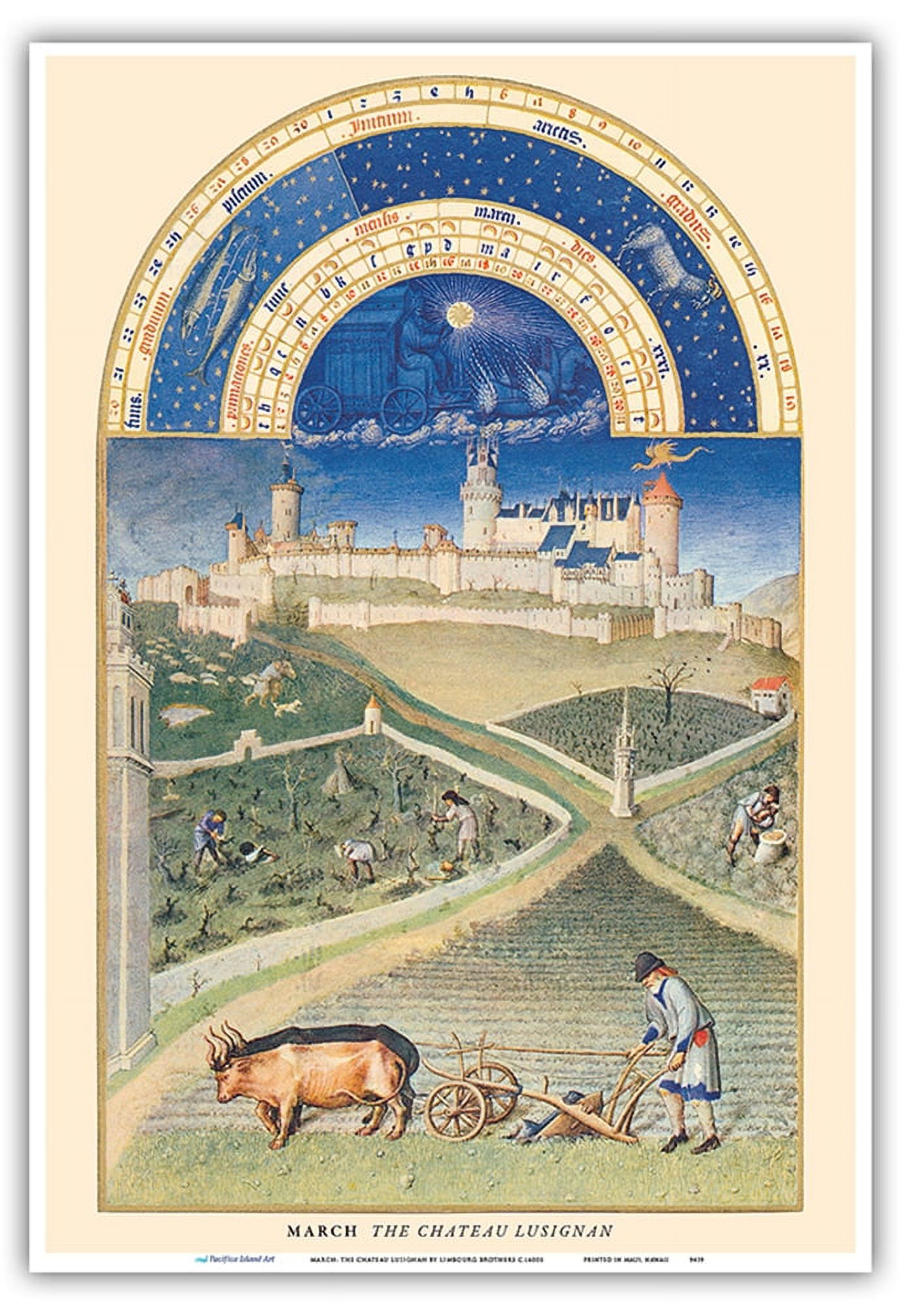 March The Ch teau Lusignan Book Of Hours Tr s Riches Heures March The Ch teau Lusignan Book Of Hours Tr s Riches Heures