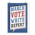 thumbnail image 1 of March, Vote, Write, Repeat, Civil Rights, 1 of 2