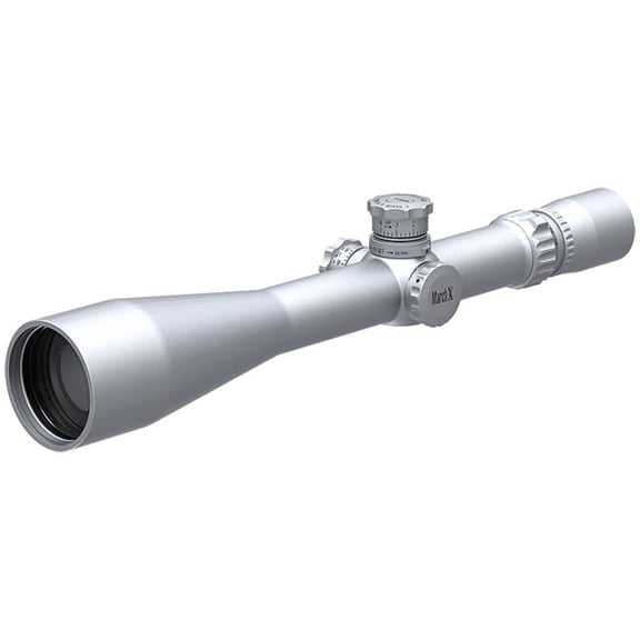 March X Sporting 8-80x56 Riflescope, Silver CH Reticle, 1/8 MOA Adjustments, 56mm Objective, 34mm Tube, Zero-Stop Turrets (D80V56ST)