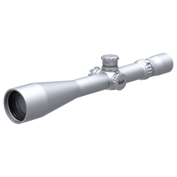 March X Sporting 8-80x56mm Riflescope, Silver Di-Plex Reticle, 1/8 MOA Adjustments, 34mm Tube, 56mm Objective, 10x Zoom Ratio (D80V56ST)