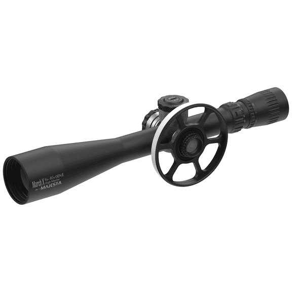 March-X Sporting High Master Majesta II 8-80x56mm SFP Riflescope, MTR-WFT Reticle, 6-Level Illuminated, Writable Turrets, 34mm Tube (D80HV56WTIW-G2-FTP-MTR-WFT)