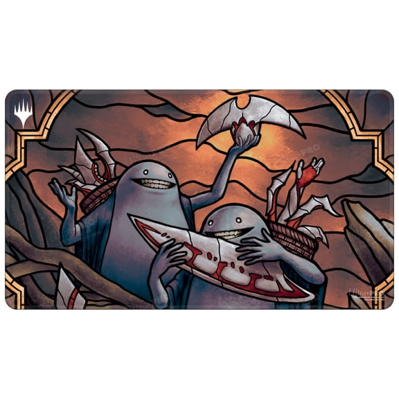 March of the Machine Aftermath Urborg Scavengers White Stitched Standard Gaming Playmat for Magic: The Gathering