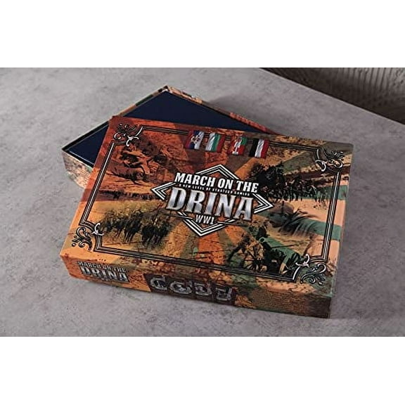 March on The Drina - an exciting Strategy Board Game Set in The WW1 Balkan Peninsula Theatre.