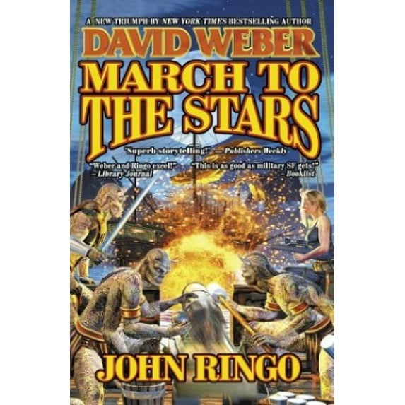 Pre-Owned March to the Stars (Mass Market Paperback) 0743488180 9780743488181