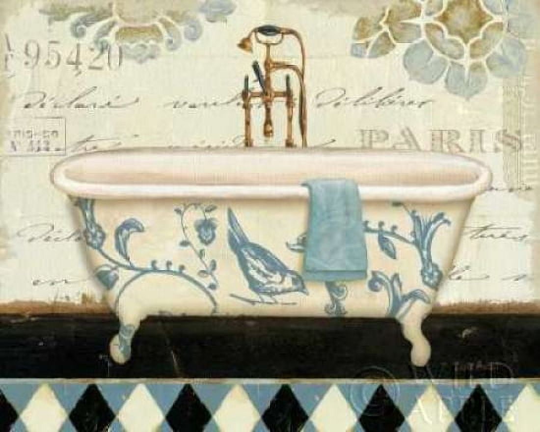 Marche de Fleurs Bath II Canvas Art - Lisa Audit (24 x 30)