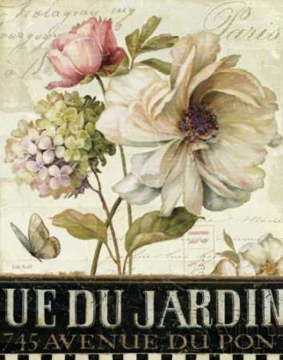 Marche de Fleurs II Canvas Art - Lisa Audit (22 x 28)