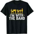 thumbnail image 1 of Marching Band Band Life I'M With The Band T-Shirt, 1 of 3