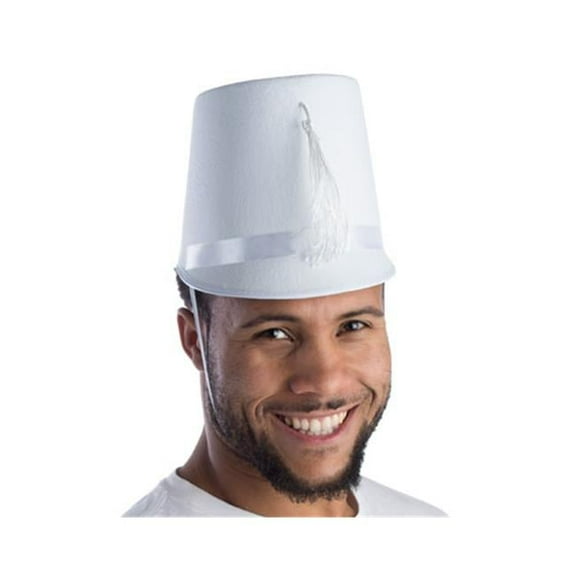 Marching Band Hat, White