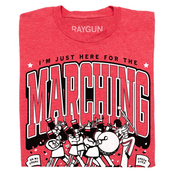 Marching Band Max Collegiate Red TShirt Trending Tee Best Gift Shirts