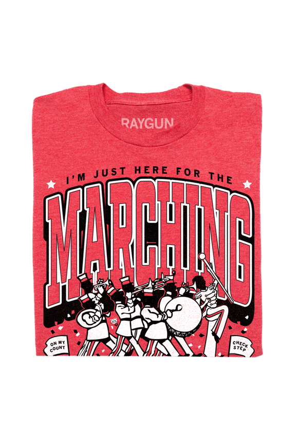 Marching Band Max Collegiate Red TShirt Trending Tee Best Gift Shirts