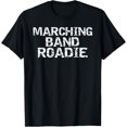 thumbnail image 1 of Marching Band Roadie Shirt Funny Sibling Gift High School T-Shirt, 1 of 4