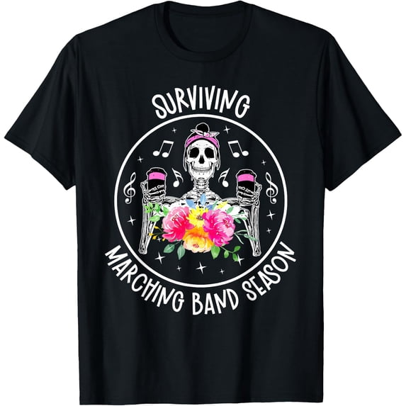 Marching Band Season Marching Band Mom Marching Band Mama T-Shirt Size S-5XL