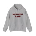 thumbnail image 1 of Marching Band Senior  Maroon Marching Band High School Hooded Sweatshirt, 1 of 4