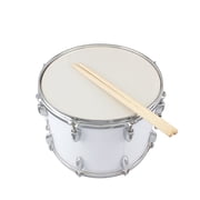 Marching Drum Drumsticks Key Strap White, 14"x10"