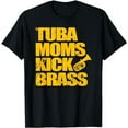 thumbnail image 1 of Marching School Brass Band Funny Tuba Mom T-Shirt, 1 of 5