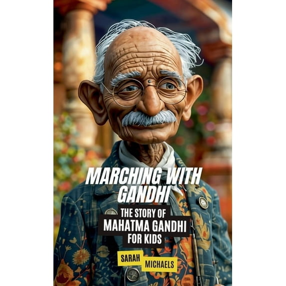 Marching with Gandhi: The Story of Mahatma Gandhi For Kids, (Paperback)