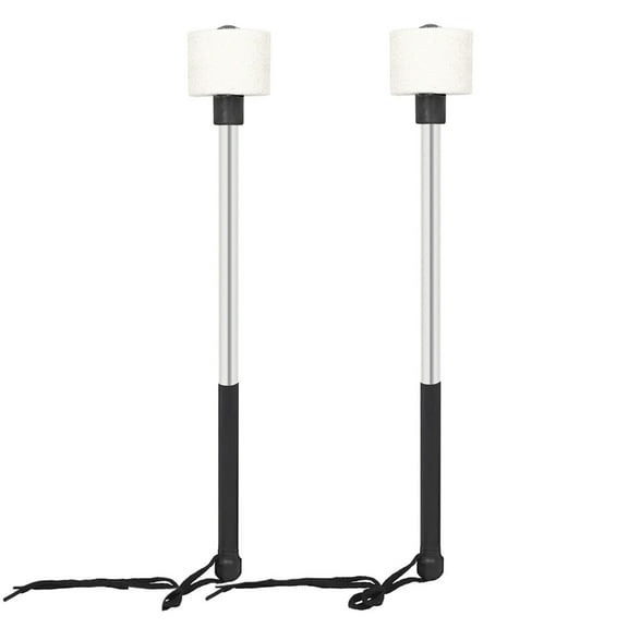 Marchings Bass Drum Mallets Stick Percussion Drumstick Felt Head & Stainless Steel Handles Drum Stick for Percussion