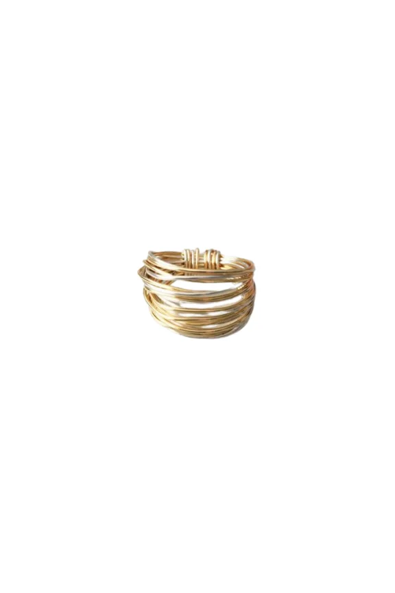 Marcia Multi Color Wire Wrap Ring