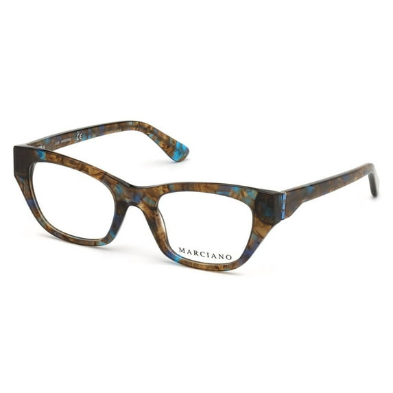 Marciano GM0361-S Full Rim Rectangle Blue/Other Eyeglasses