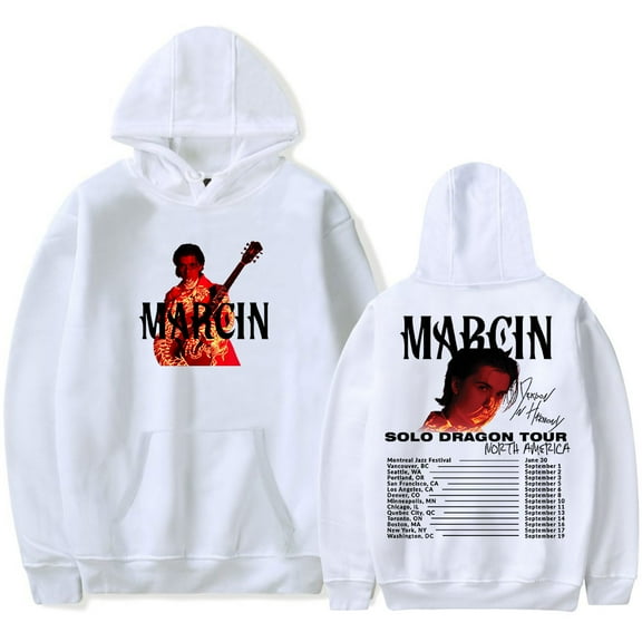 Marcin Patrzalek Solo Dragon Tour Merch Unisex Long Sleeve Sweatshirts Stylish Personalised Hoodies
