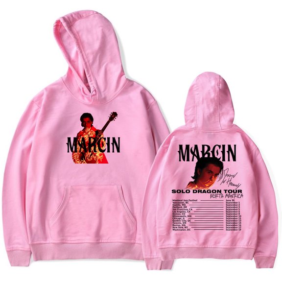 Marcin Patrzalek Solo Dragon Tour Merch Unisex Long Sleeve Sweatshirts Stylish Personalised Hoodies