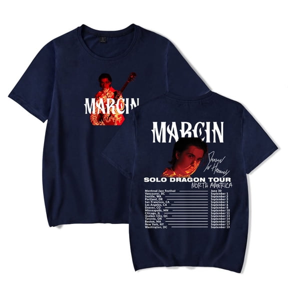 Marcin Patrzalek Solo Dragon Tour T-Shirts Merch Unisex Fashion Short Sleeve Tees Crew Neck Tops