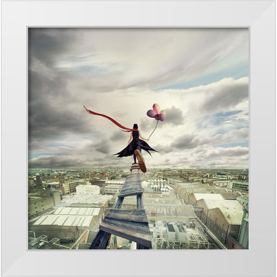 Marcisovsky, Martin 20x20 White Modern Wood Framed Museum Art Print Titled - I Belong To You