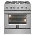 thumbnail image 1 of Marco 30-inch Gas Range Stainless Steel, 4 Burners 37,000 BTU, 4.32 cu.ft. Convection Oven, 1 of 5