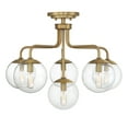 thumbnail image 1 of Marco 6-Light Ceiling Light in Warm Brass, 1 of 6