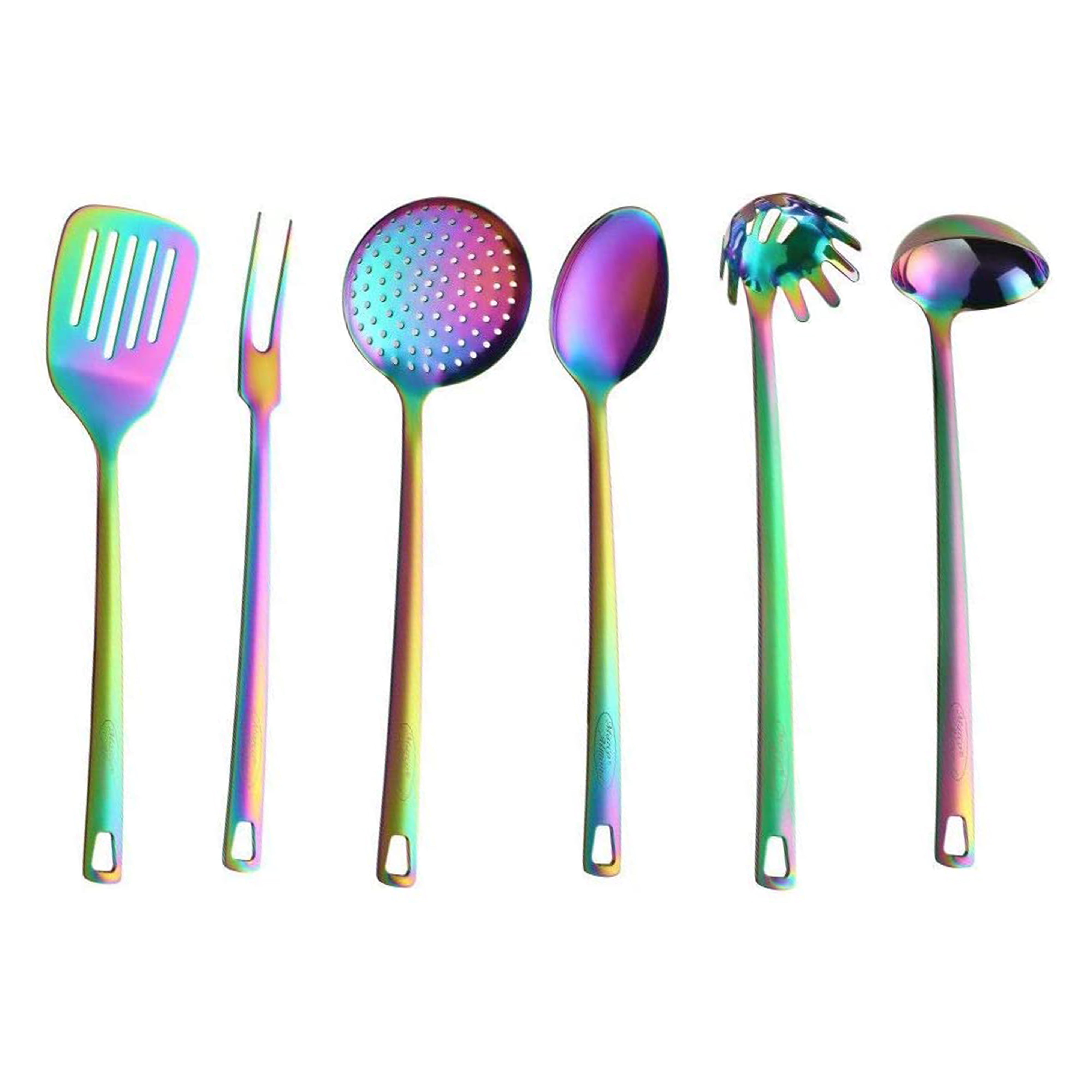 https://i5.walmartimages.com/seo/Marco-Almond-6pcs-Rainbow-Kitchen-Cooking-Utensils-Set-Stainless-Steel-Cookware-Set-Spoon-Slotted-Turner-Spatula-Fork-Frying-Grilling_e179c6d3-2a52-40e6-8cd3-fd9b69bae7c3.9cdea33196c7e2ac54fd114cf1f087bd.jpeg