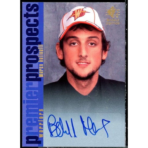 Marco Belinelli 2007-08 SP Rookie Edition 1996-97 SP Rookie Autographs #118