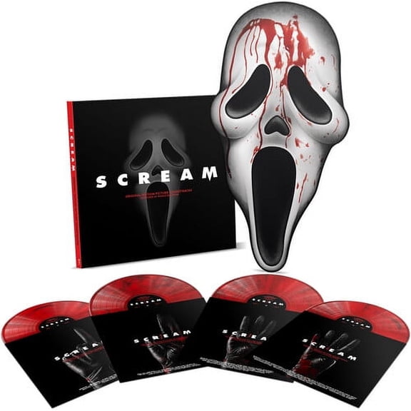 Marco Beltrami - Scream (Original Motion Picture Scores) [Red Marbled 4 LP Box Set] - Music & Performance - Vinyl