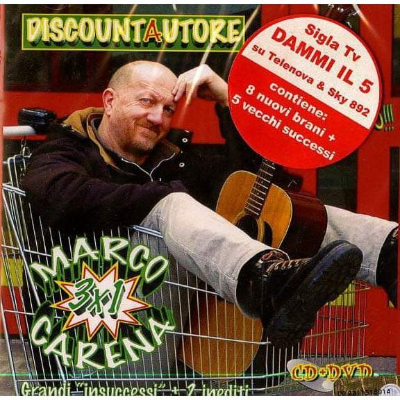 Marco Carena - Discoutautore CD+DVD - Music & Performance - CD