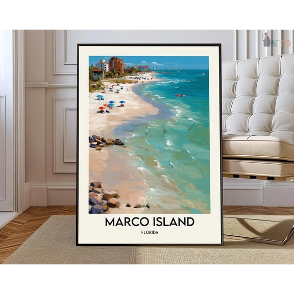Marco Island Florida Poster Unframed Paper Print