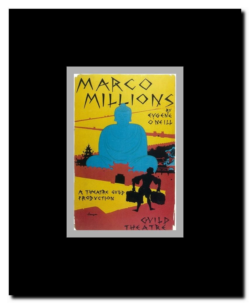 Marco Millions (Broadway) Framed Movie Poster