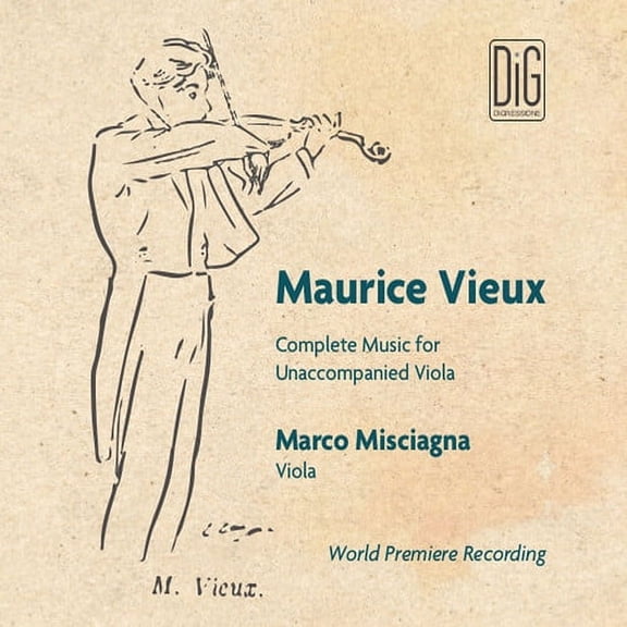 Marco Misciagna - Complete Music for Unaccompanied Viola - Music & Performance - CD