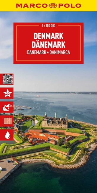 Marco Polo Maps Denmark Marco Polo Map, (Paperback)