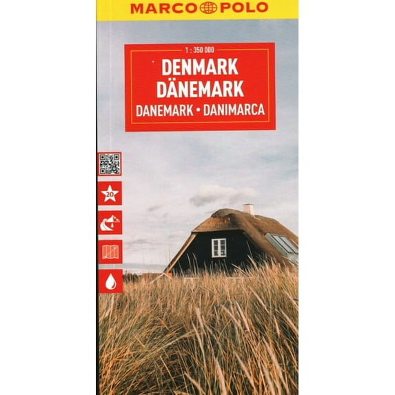 Marco Polo Maps Denmark Marco Polo Map, (Paperback)