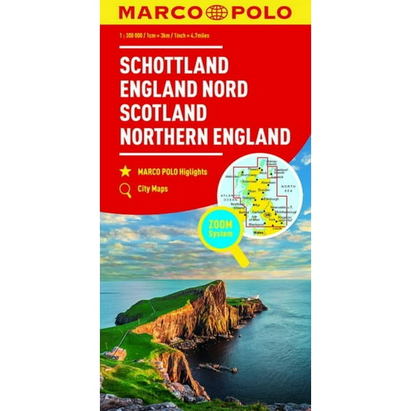 Marco Polo Maps Scotland Marco Polo Map, (Paperback)